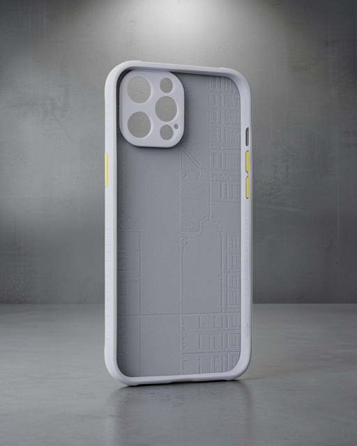Apple İphone 12 Pro Kılıf Miami Şeffaf Silikon - Lila