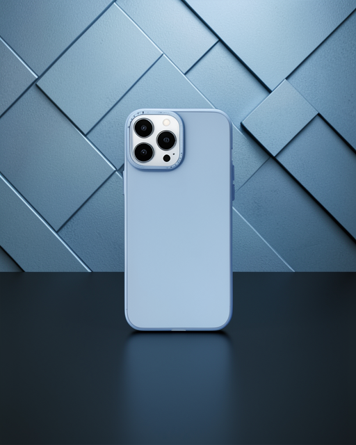 Apple İphone 14 Pro Max Kılıf Modos Metal Kapak - Mavi