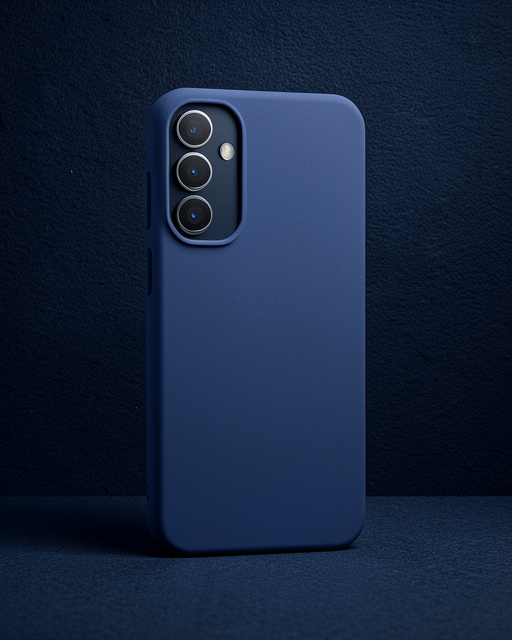 Samsung Galaxy A15 4g Kılıf First Silikon - Lacivert