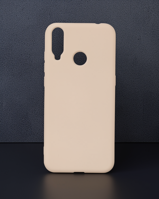 General Mobile Gm 10 Kılıf Nano İçi Kadife Silikon - Pudra
