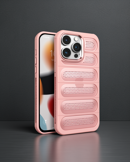Apple İphone 14 Pro Kılıf Airmax Silikon Kapak - Pembe