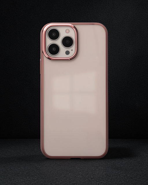 Apple İphone 14 Pro Max Kılıf Element Silikon - Pembe