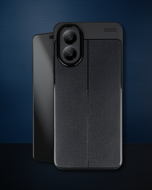 Oppo A38 Kılıf Auto Focus Kapak - Siyah