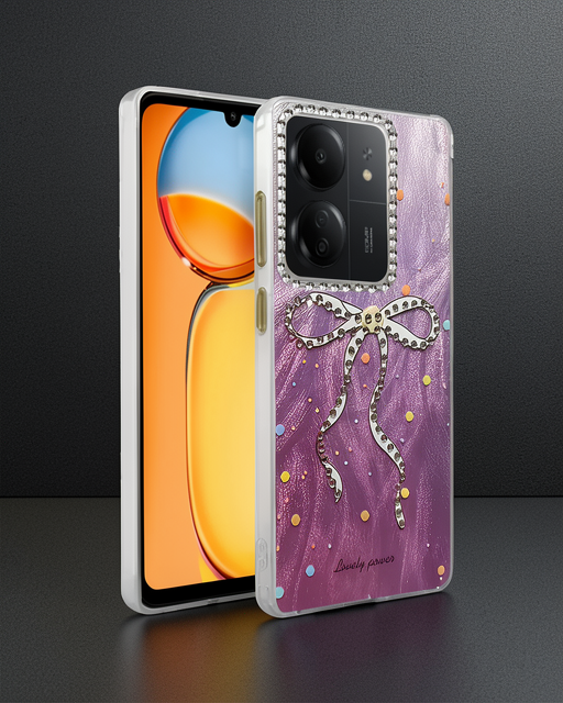 Xiaomi Redmi 13c Kılıf Blade Aynalı Desenli Kapak - Desen 1