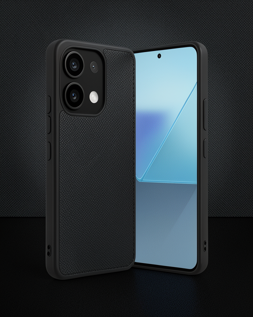 Xiaomi Redmi Note 13 Pro 5g Kılıf Aras Deri Kapak - Siyah