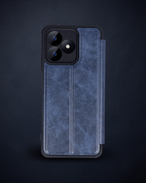 Realme Note 50 4g Kılıf Flip Cover - Lacivert