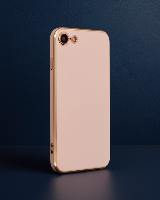 Apple İphone 7 Kılıf Volet Silikon - Pembe