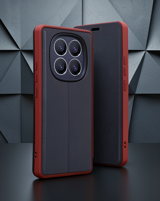 Xiaomi Redmi Note 14 Pro 5g Kılıf Flip Cover - Koyu Yeşil