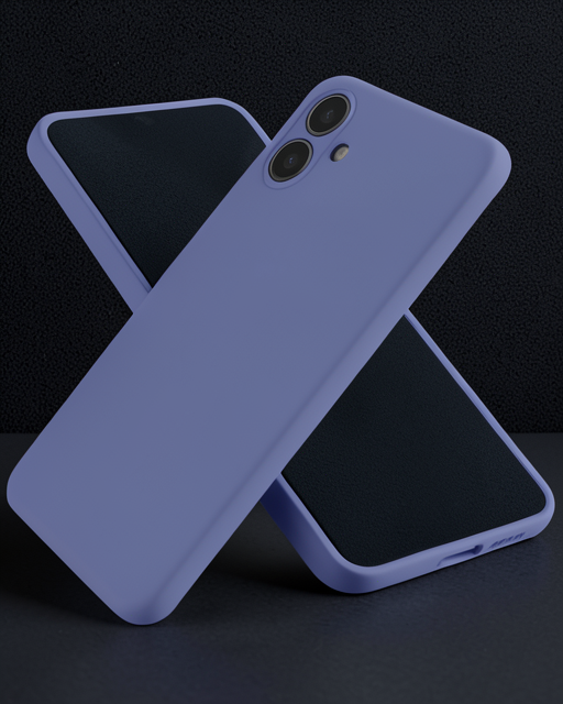 Samsung Galaxy A06 Kılıf First Silikon - Lila