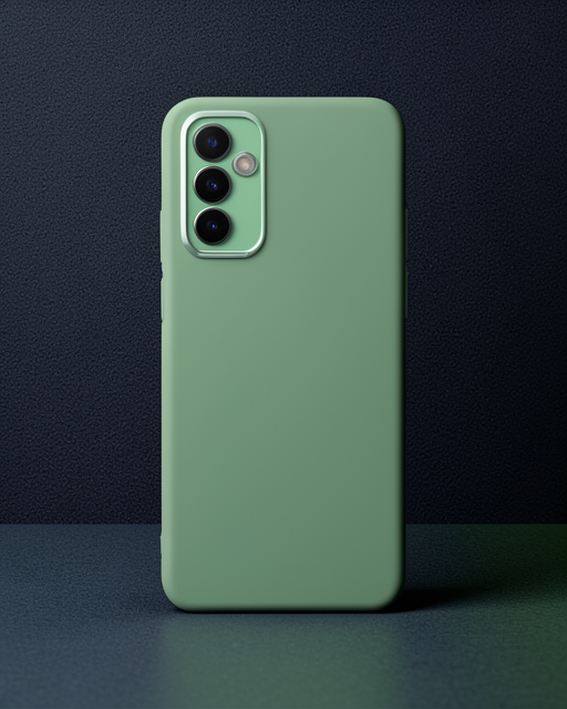 Samsung Galaxy M23 Kılıf Volet Silikon - Açık Yeşil