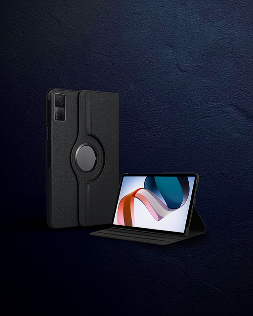 Xiaomi Redmi Pad Se 4g Kılıf 360 Tablet Deri Kılıf - Siyah