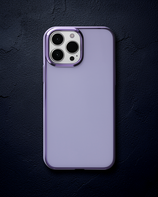 Apple İphone 13 Pro Kılıf Element Silikon - Mor