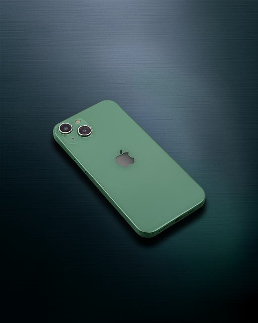 Apple İphone 14 Diamond Kamera Lens - Yeşil
