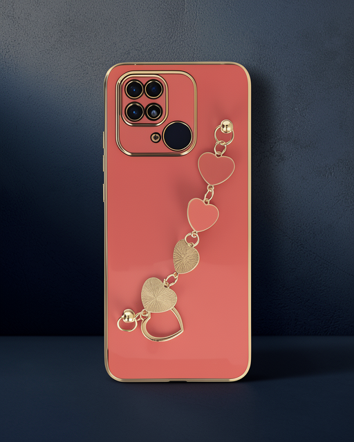 Xiaomi Redmi 10c Kılıf Esila Silikon - Pudra