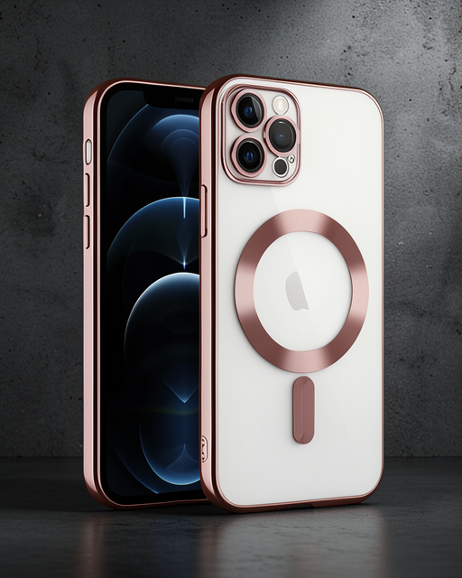 Apple İphone 14 Pro Max Kılıf Kross Magneticsafe Kapak - Rose