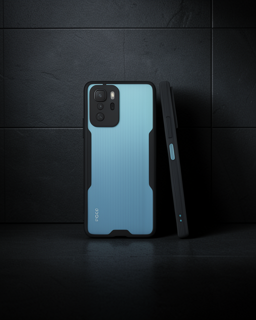 Xiaomi Poco X3 Gt Kılıf Platin Silikon - Siyah