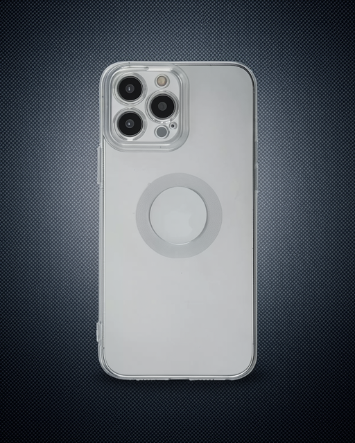 Apple İphone 13 Pro Max Kılıf Santa Lens Silikon - Şeffaf