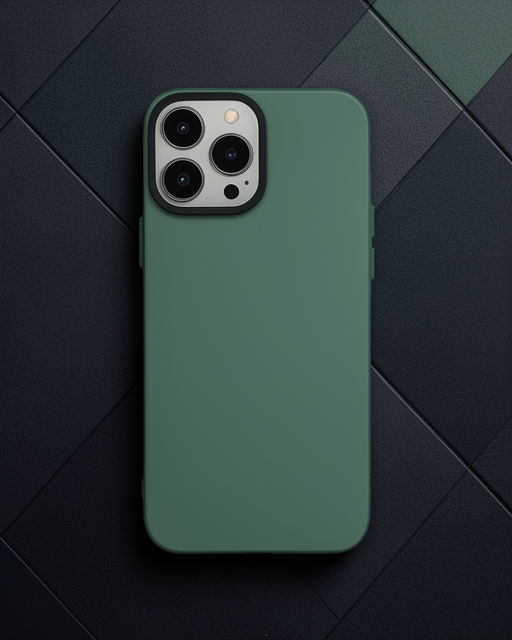 Apple İphone 14 Pro Kılıf Modos Metal Kapak - Koyu Yeşil