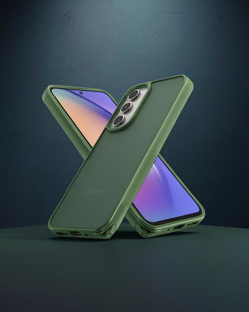 Samsung Galaxy A05s Kılıf Elegant Kapak - Yeşil