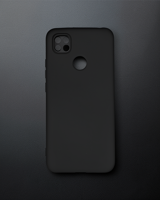 Xiaomi Redmi 9c Kılıf Nano İçi Kadife Silikon - Siyah