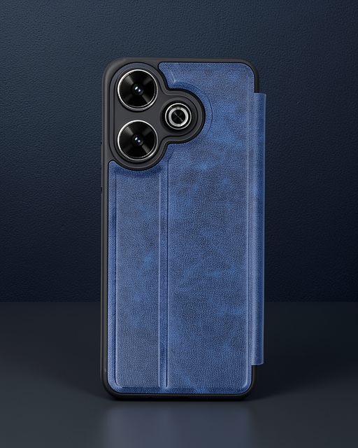 Xiaomi Redmi 13 4g Kılıf Flip Cover - Lacivert