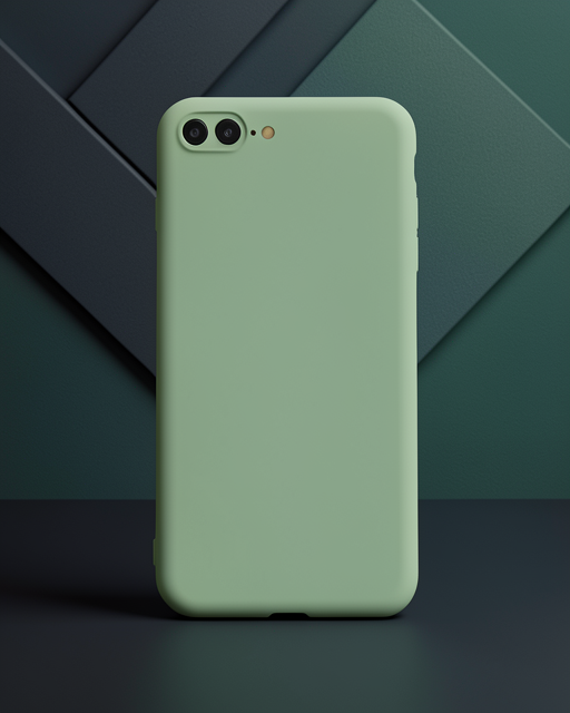 Apple İphone 7 Plus Kılıf First Silikon - Açık Yeşil
