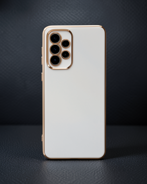 Samsung Galaxy A73 5g Kılıf Volet Silikon - Beyaz