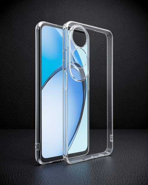 Oppo A60 Kılıf Lüx Şeffaf Silikon