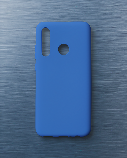 Huawei Honor 20 Lite Kılıf First Silikon - Mavi