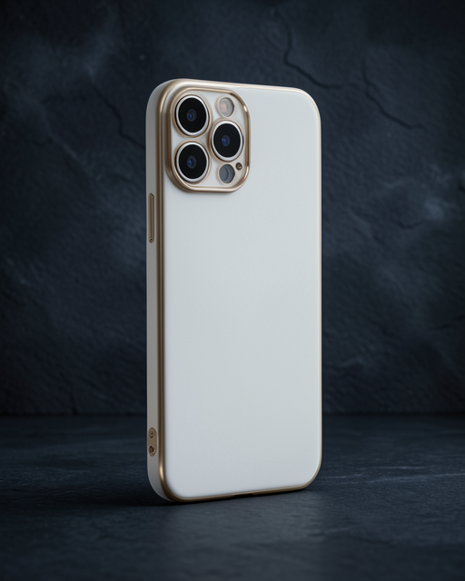 Apple İphone 14 Pro Max Kılıf Volet Silikon - Beyaz