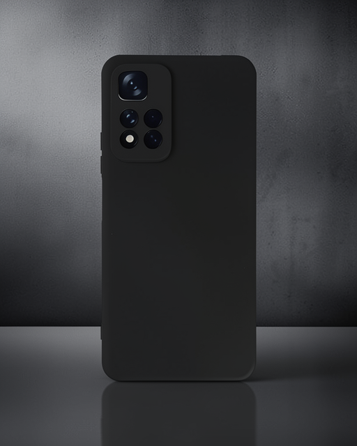 Xiaomi Redmi Note 11 Pro Plus 5g Kılıf Nano İçi Kadife Silikon - Siyah