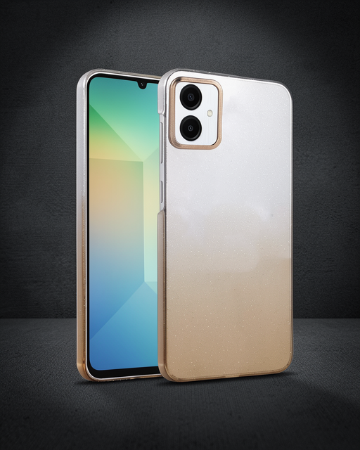 Samsung Galaxy A06 Glossy Kapak - Çöl Titanyum