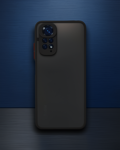 Xiaomi Redmi Note 11 Kılıf Montreal Silikon Kapak - Siyah