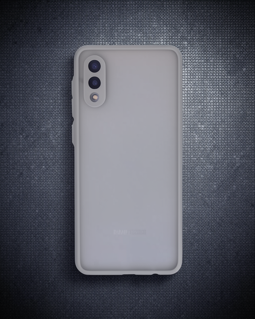 Samsung Galaxy A02 Kılıf Montreal Silikon Kapak - Gri
