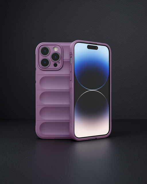 Apple İphone 14 Pro Kılıf Optimum Silikon - Mor