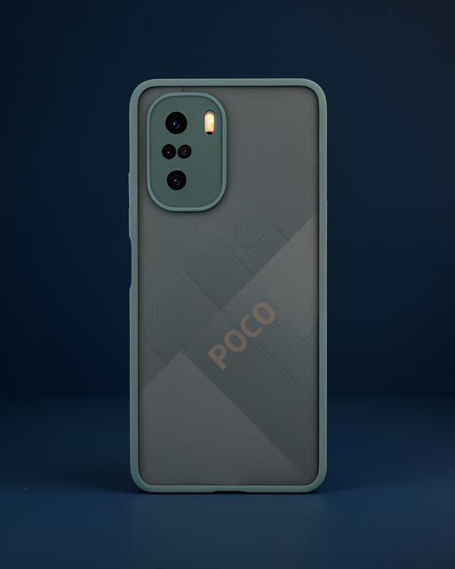 Xiaomi Poco F3 Kılıf Montreal Silikon Kapak - Yeşil