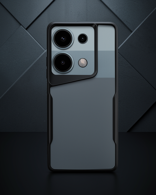 Xiaomi Redmi Note 13 Pro 5g Kılıf Boyi Silikon Kapak - Siyah