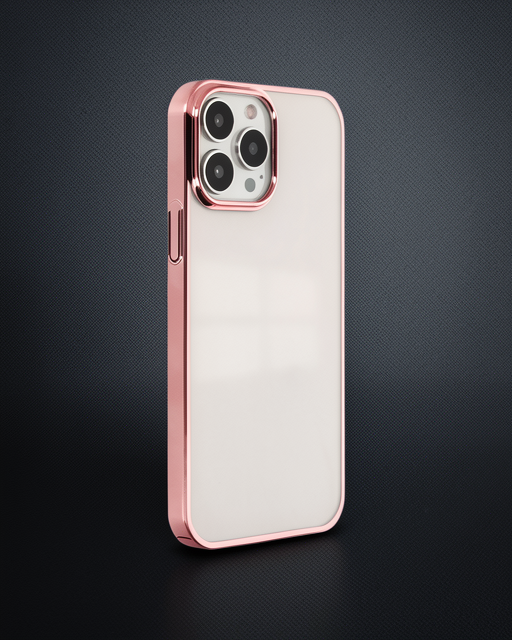 Apple İphone 13 Pro Kılıf Element Silikon - Pembe