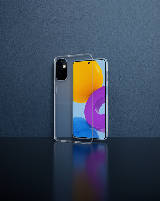 Samsung Galaxy M52 5g Kılıf Deluxe 2mm Şeffaf Silikon - Şeffaf