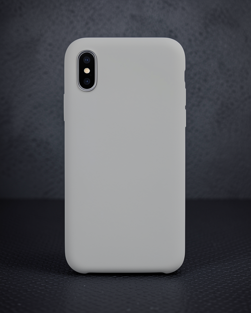 Apple İphone Xs Max Kılıf Lansman Legant Silikon - Açık Gri