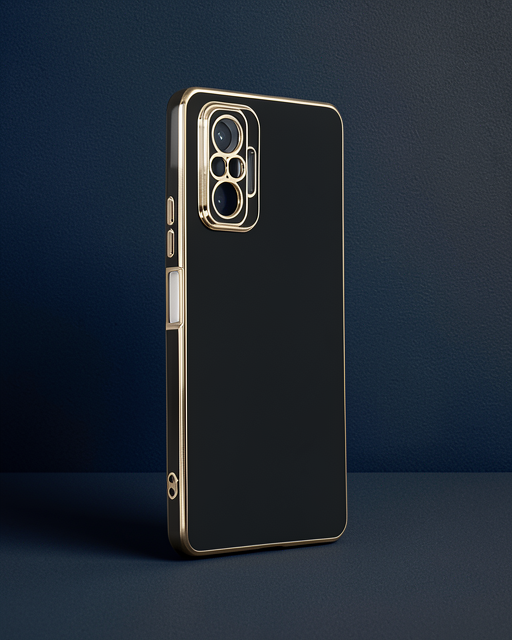 Xiaomi Redmi Note 10 Pro Kılıf Volet Silikon - Siyah