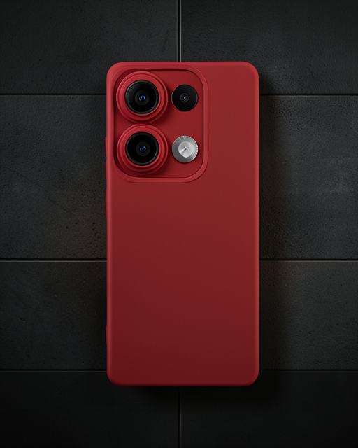 Xiaomi Redmi Note 13 4g Kılıf Nano İçi Kadife Silikon - Pudra