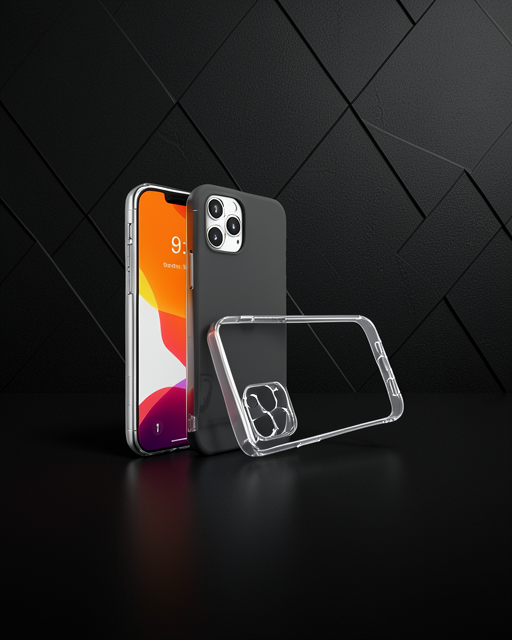 Apple İphone 14 Pro Kılıf Lüx Şeffaf Silikon