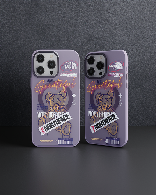 Apple İphone 14 Pro Kılıf Apollo Magneticsafe Desenli Kapak - Apollo Mor - 2