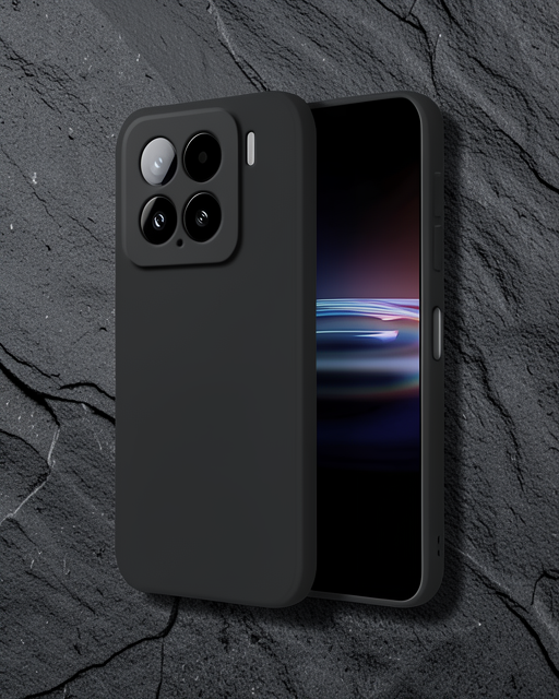 Xiaomi Mi 15 Pro Kılıf Nano İçi Kadife Silikon - Siyah