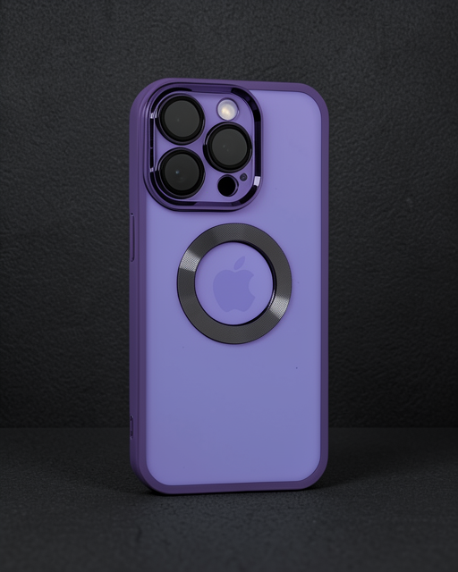 Apple İphone 15 Pro Kılıf Slot Silikon - Mor