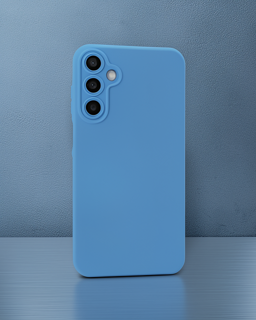 Samsung Galaxy A25 5g Kılıf Nano İçi Kadife Silikon - Mavi