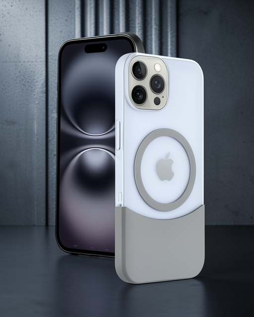 Joko Apple İphone 15 Pro Max Velar Magsafe Kapak - Natural Grey