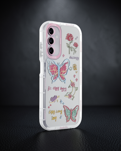 Samsung Galaxy A25 5g Kılıf Reflexion Desenli Kapak - Desen 8