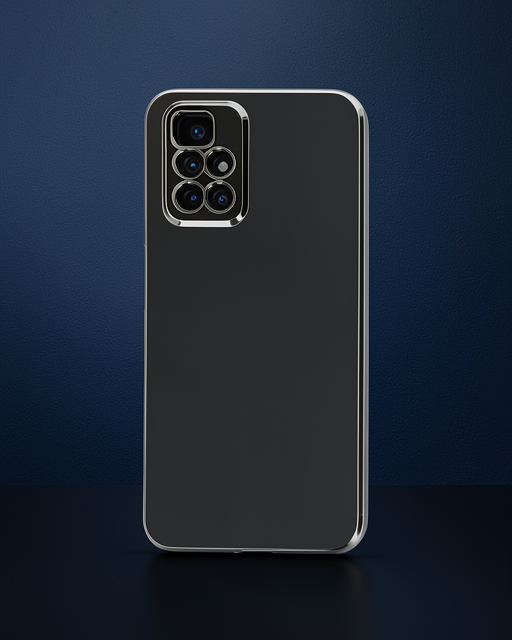 Xiaomi Redmi 10 2022 Kılıf Volet Silikon - Siyah